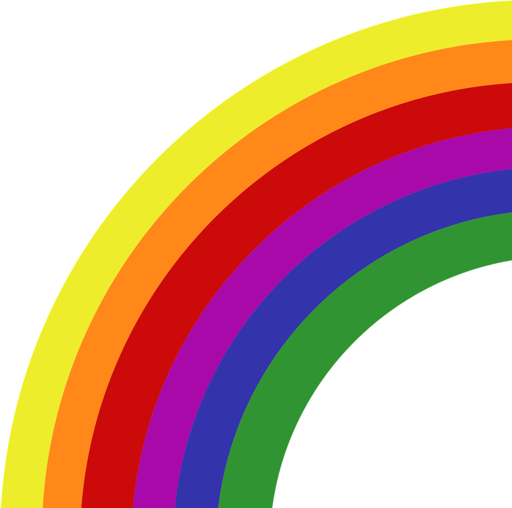 Rainbow.
Source: Pixabay.